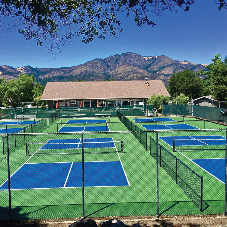 pickleball courts